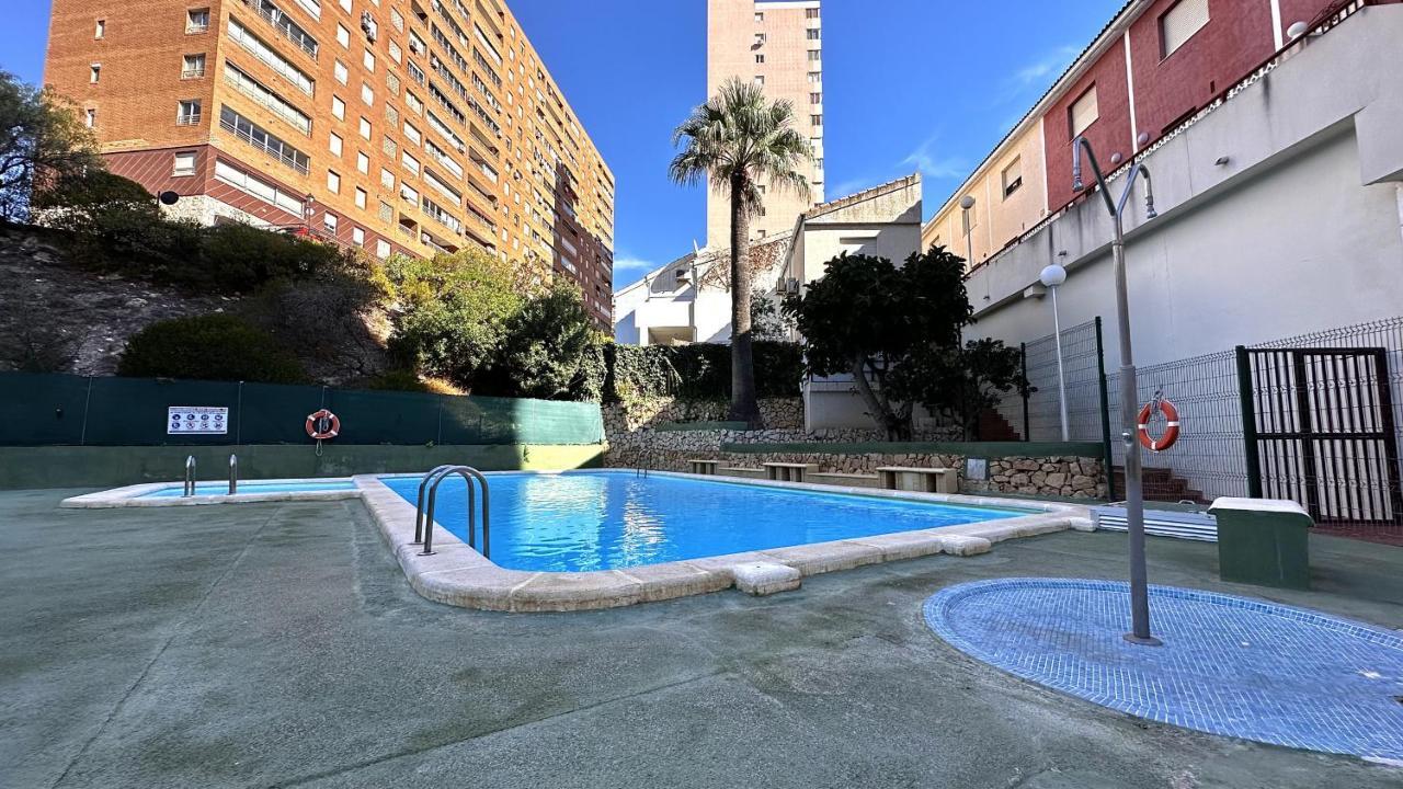 Bungalow Playa Poniente Benidorm Bagian luar foto